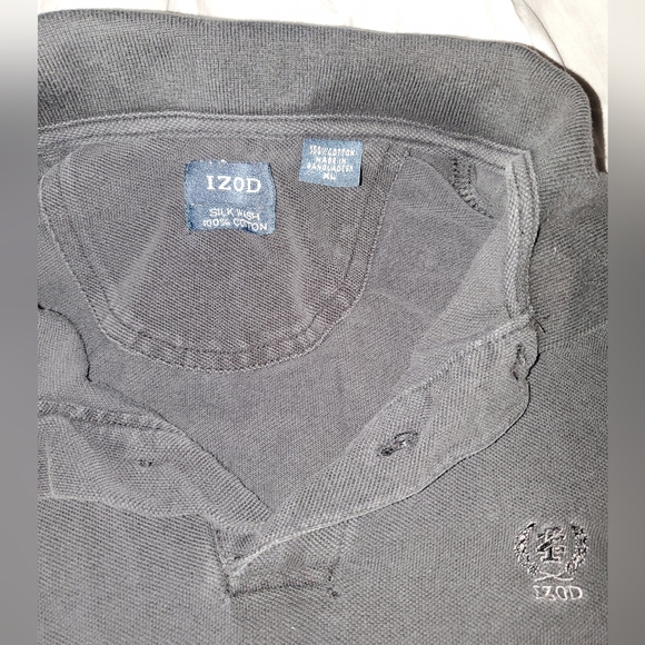 Black Izod Polo Shirt Size XL - Picture 2 of 3